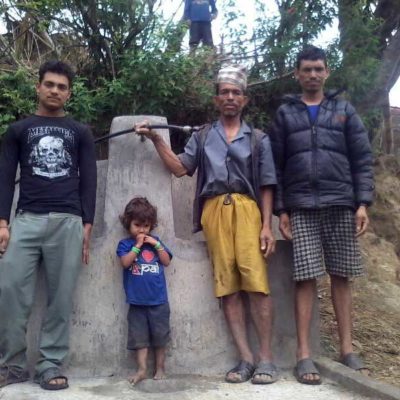 Construction de 250 maisons  en 2016 après le tremblement de terre Népal