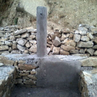 Construction de 250 maisons  en 2016 après le tremblement de terre Népal